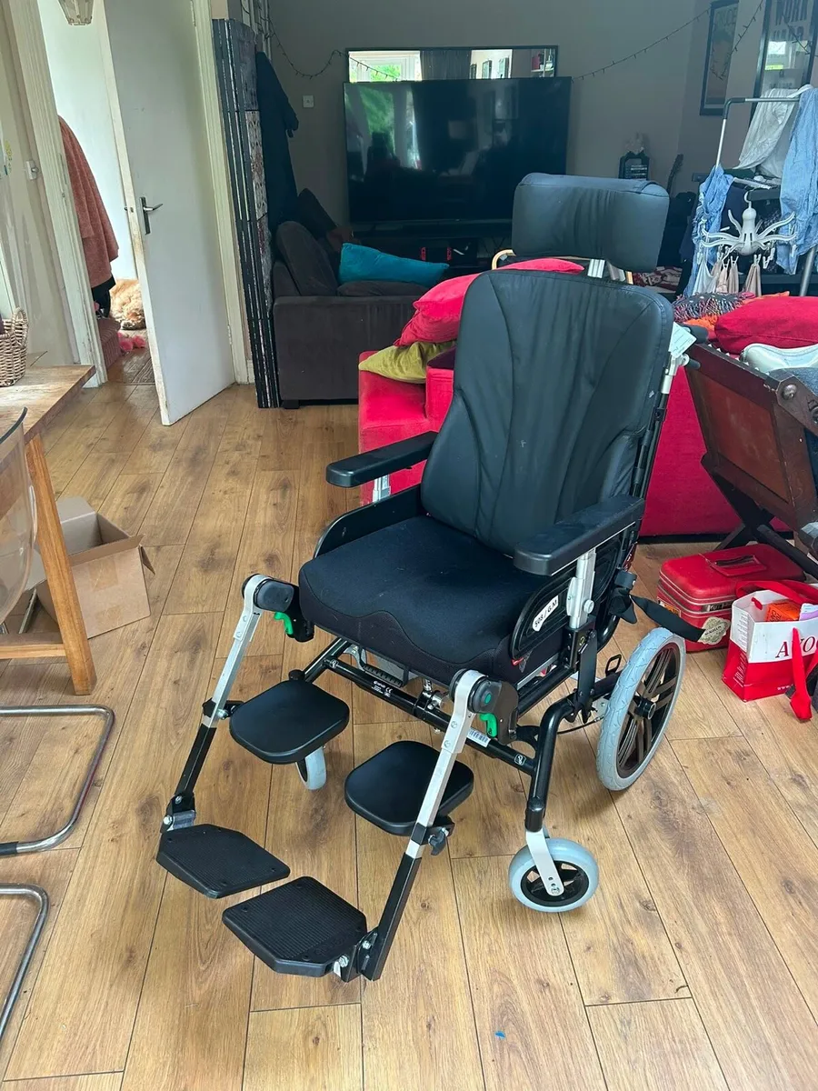 Tilt in space wheelchair - barely used - Image 1