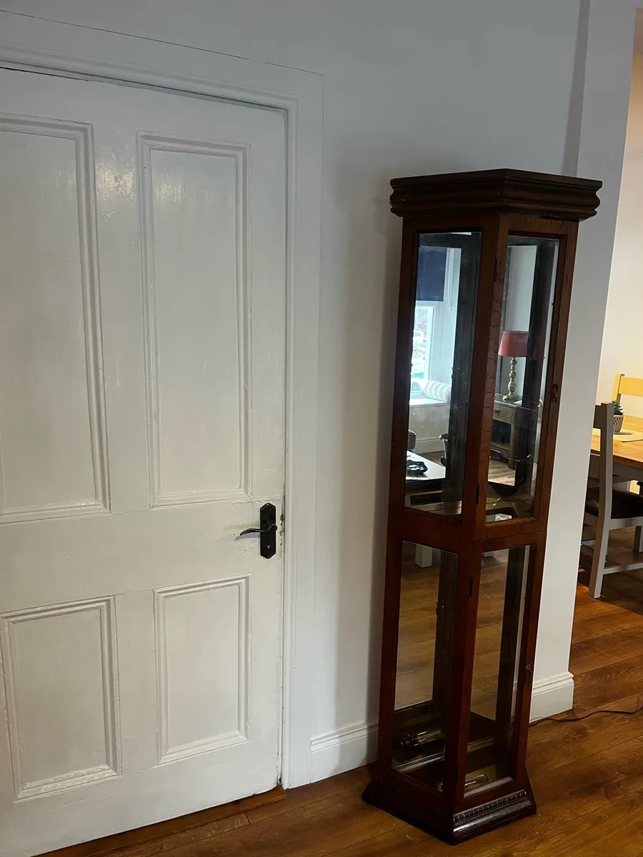 2 Beautiful Glass Display Cabinets - Image 1