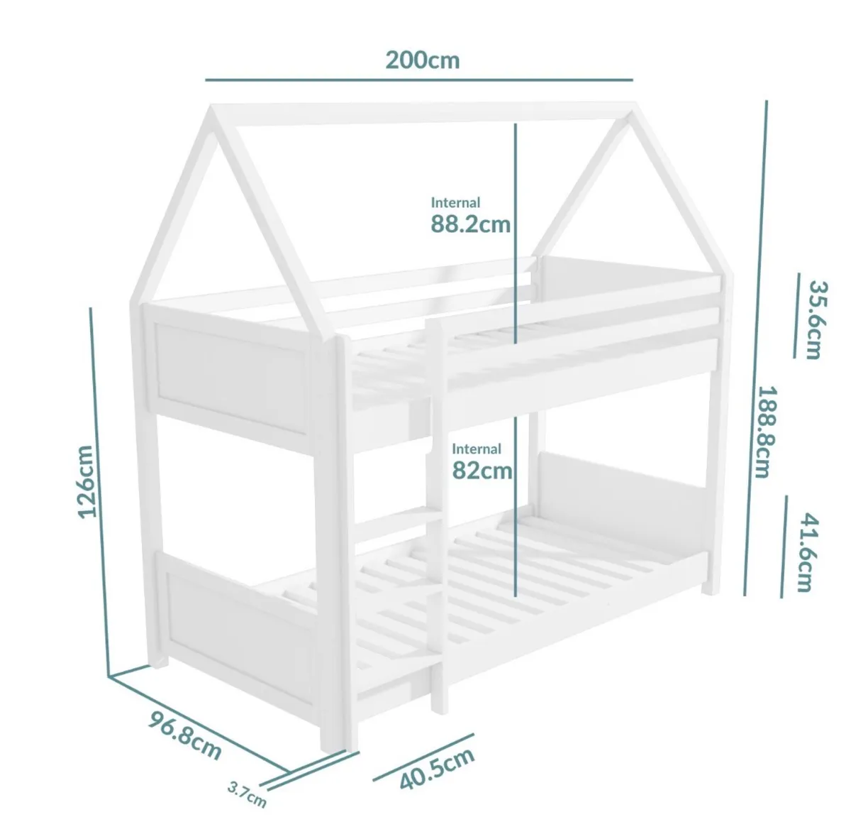 Bunk bed low level - Image 1