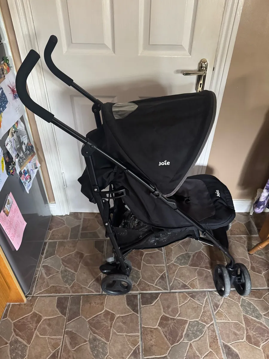 Joie Baby Stroller in all Black - Image 1