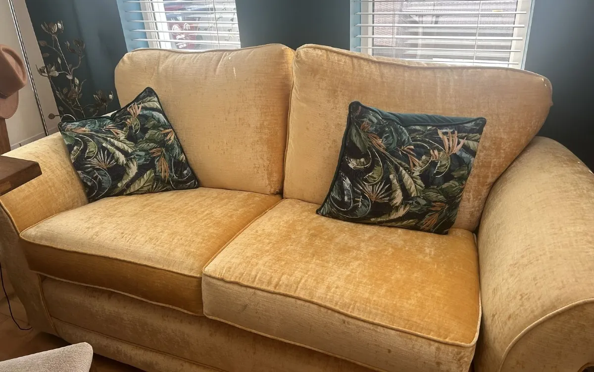 Couches & Pouffe - Image 1