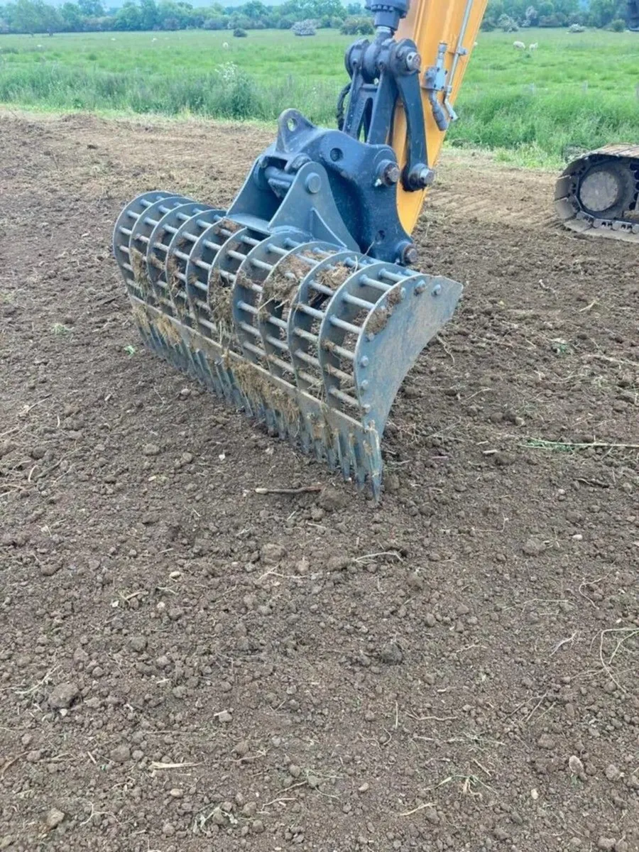 Biddy Land Rake / riddle bucket - Hardox - Image 2