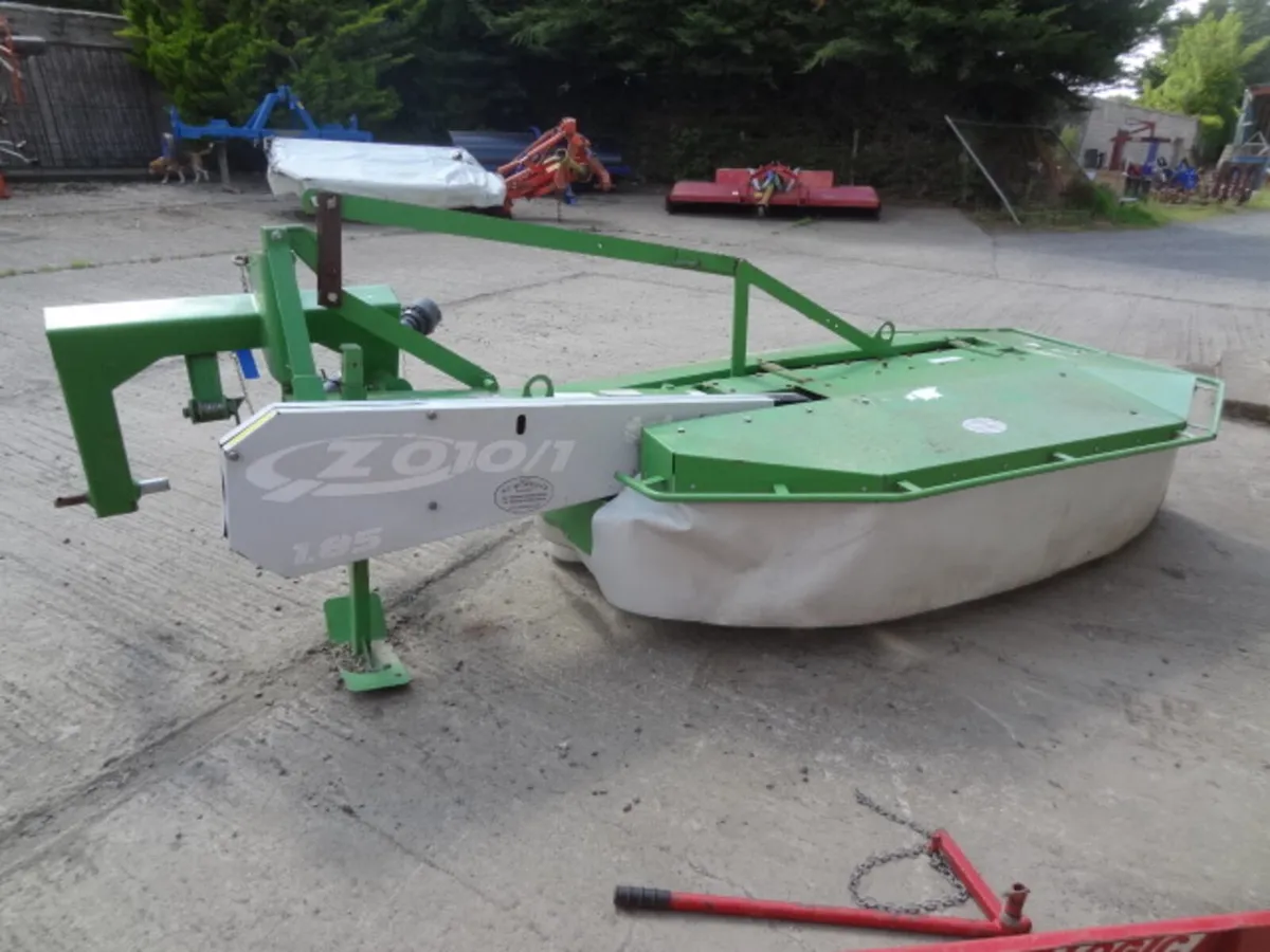 Samasz weaving Z185 Side Mounted 2 Drum Mower - Image 2