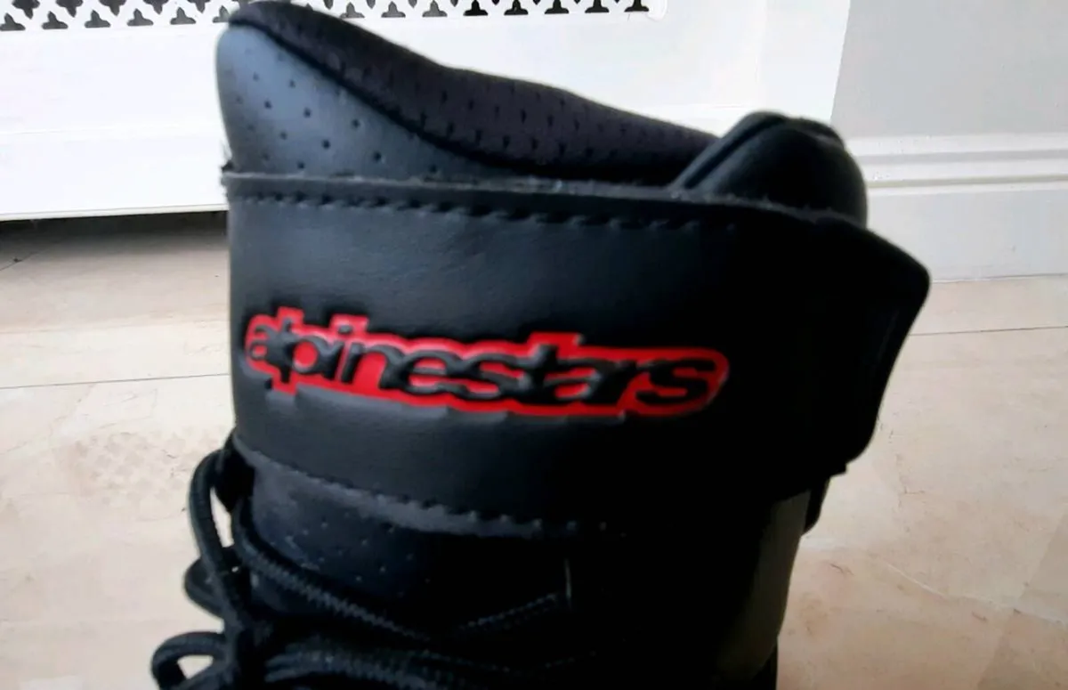 Alpinestars motorcycle boots  Size 11.5 - Image 1