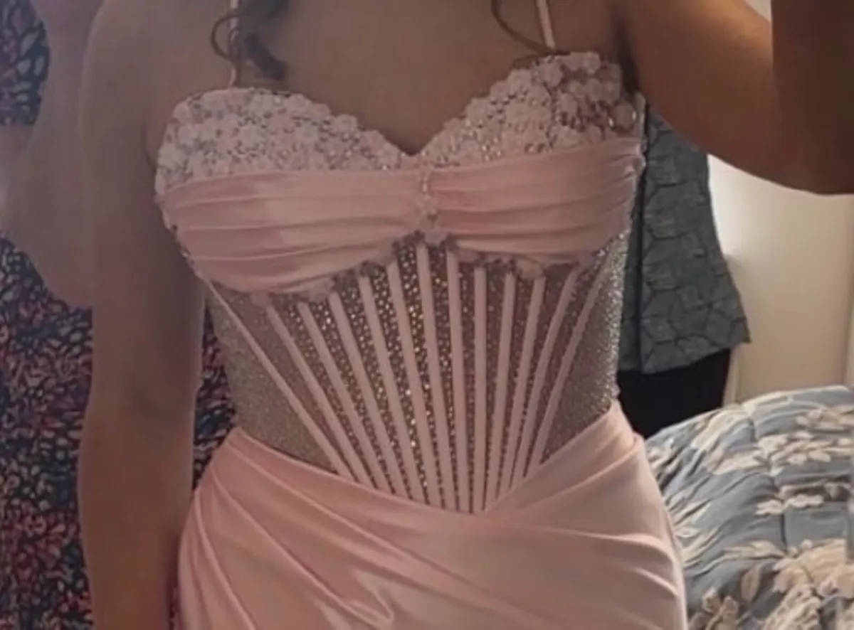 Pink Debs Dress - Image 3
