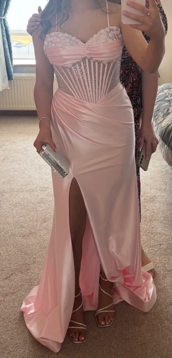 Pink Debs Dress - Image 1