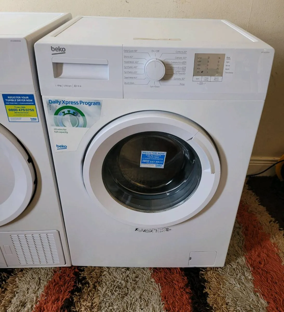 Washing Machine & Dryer - Image 2