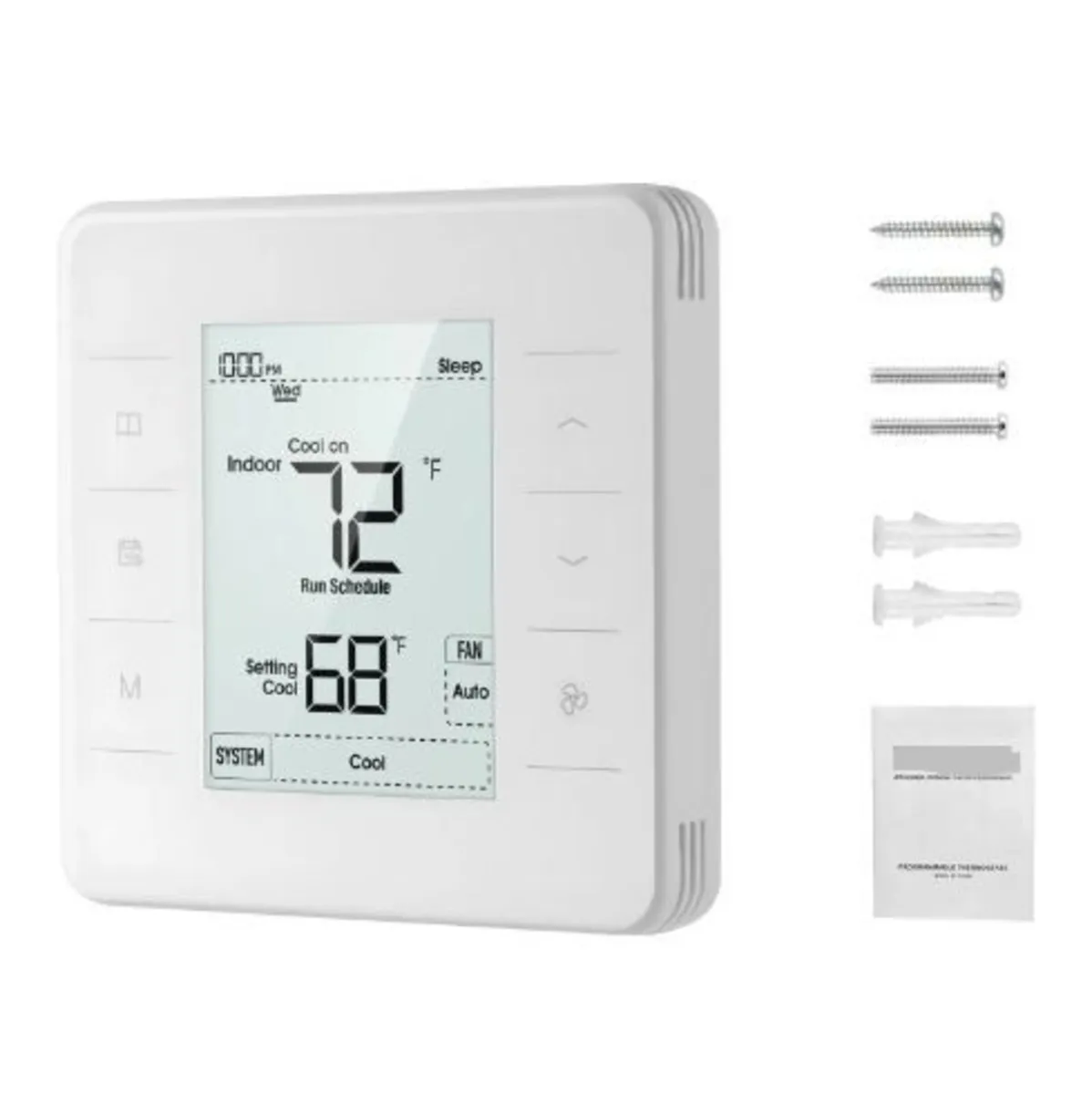 7-Day Programmable Thermostat, - Image 2