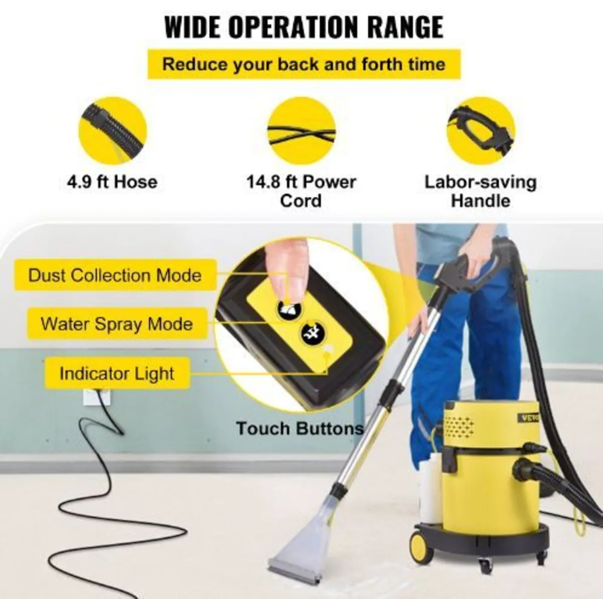 Wet Dry Vacuum Cleaner - Image 4