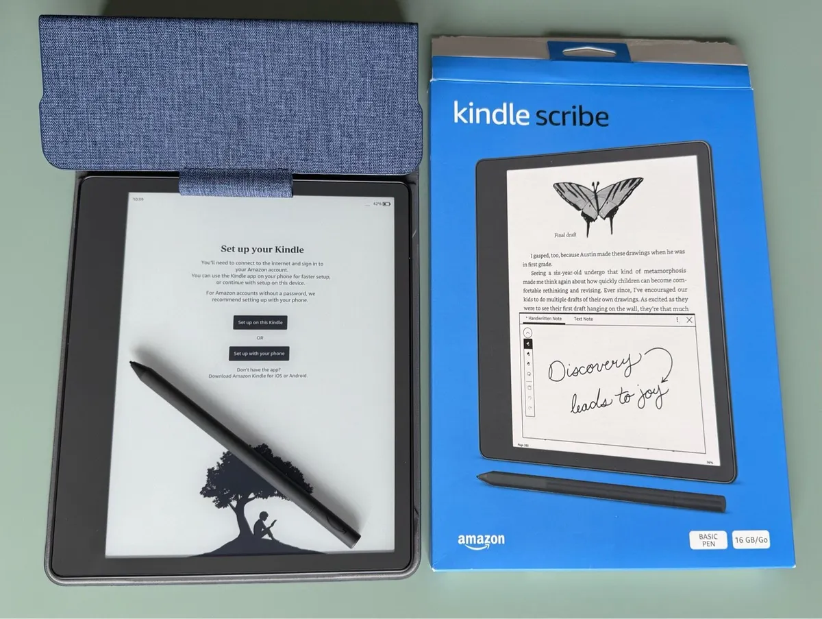 Kindle Scribe & Case (purchased Feb 2026) - Image 1