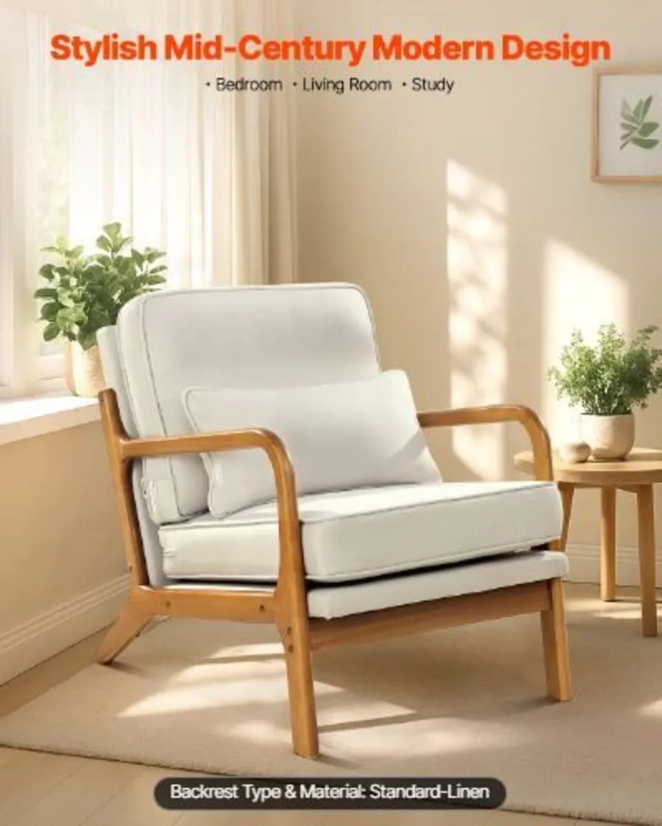 Accent Chair, Mid Century Modern - Image 1
