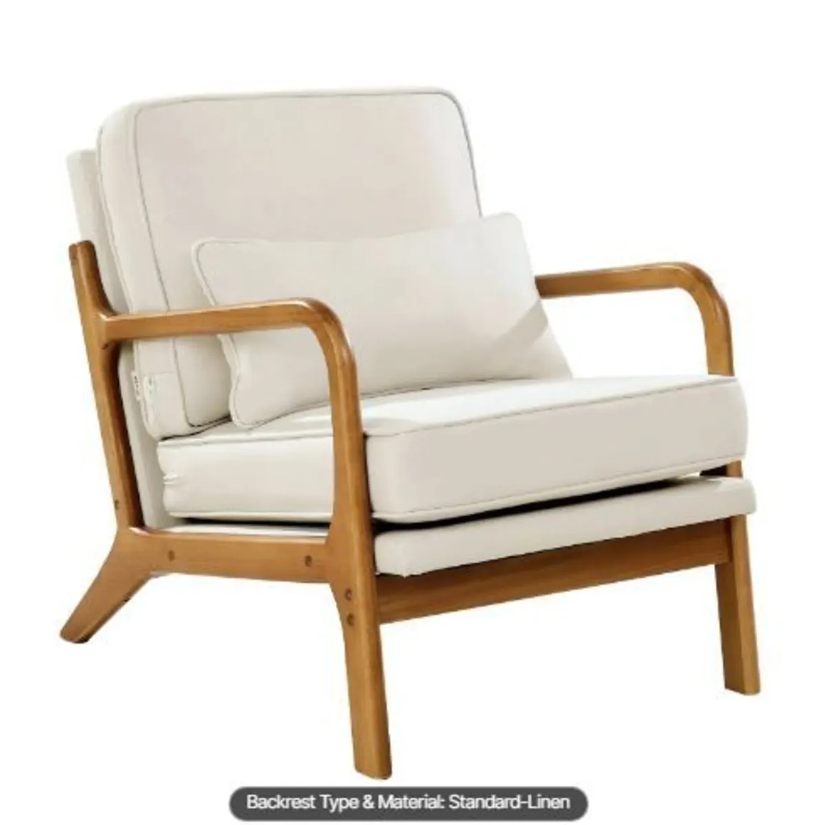 Accent Chair, Mid Century Modern - Image 2