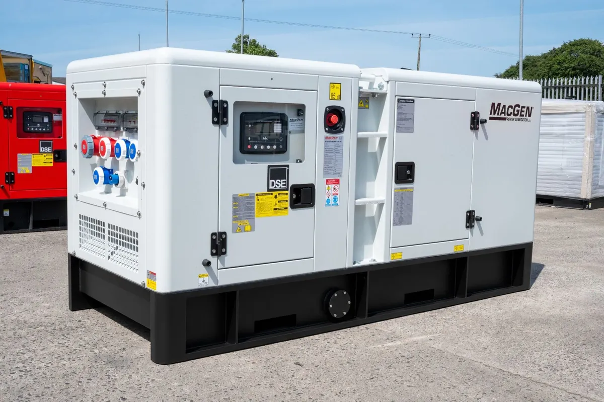MacGen 60kVA Diesel Generator - Rental Spec - Image 1
