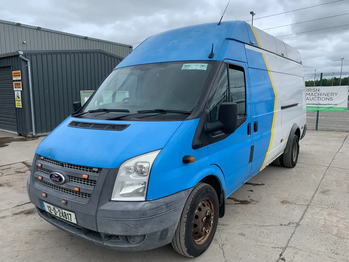 UNRESERVED 2012 FORD TRANSIT POWER WASHER VAN - Image 1
