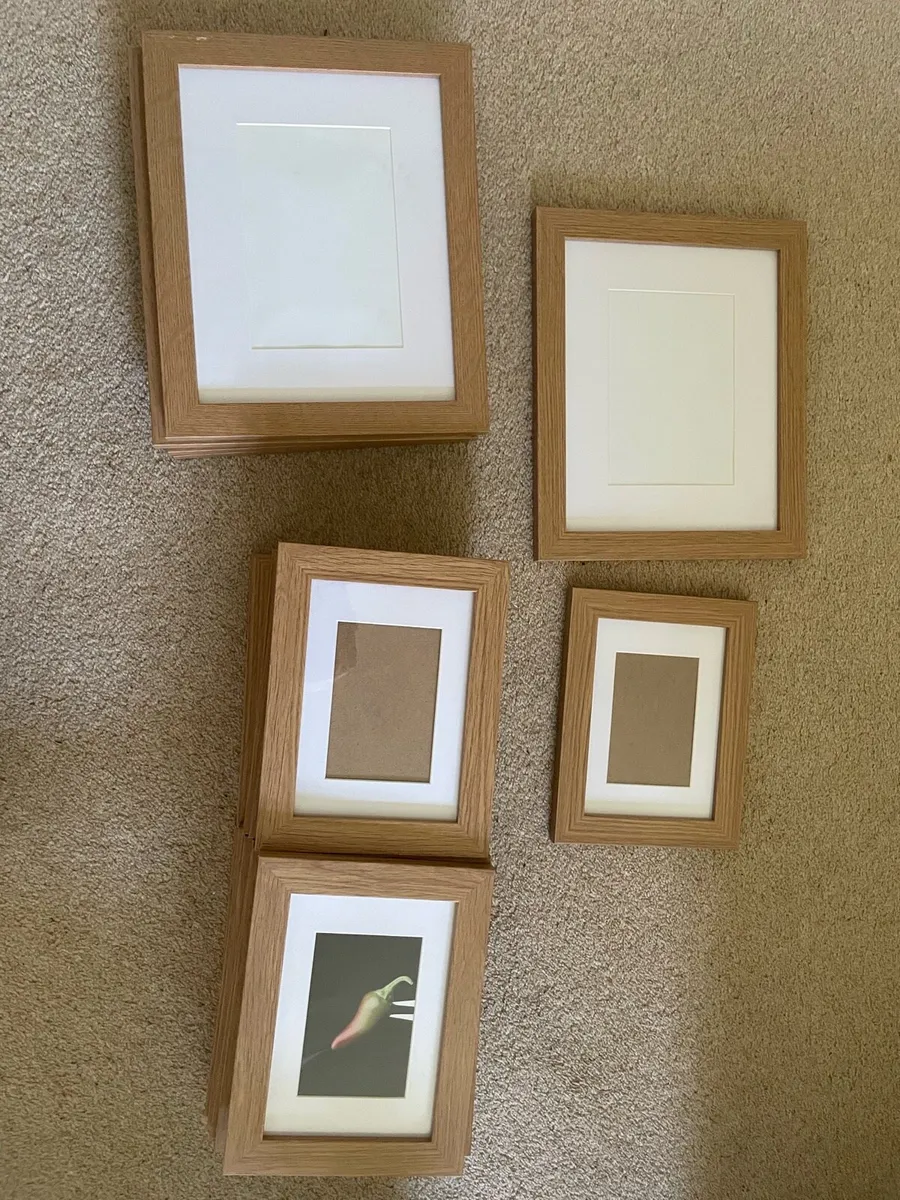 Gallery wall frames