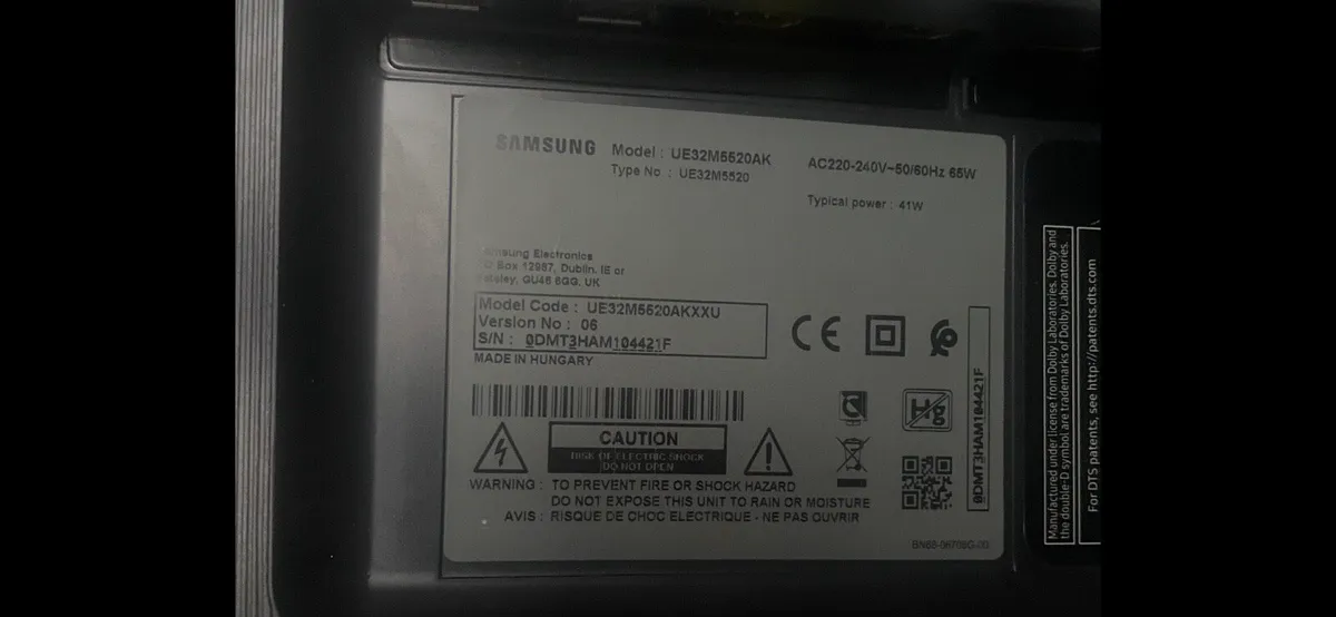 Samsung Smart TV 32' inch - Image 3