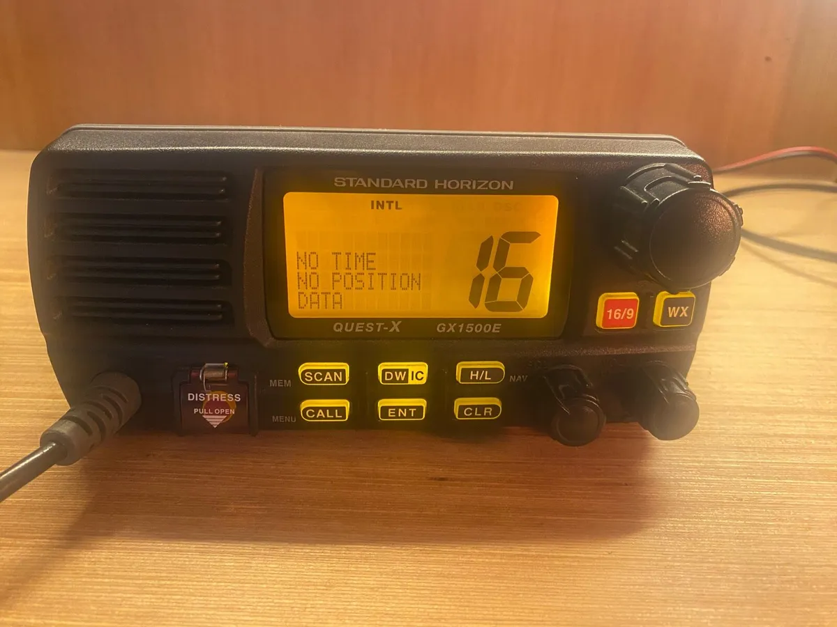 Standard Horizon GX1500E Marine VHF DSC Radio - Image 1