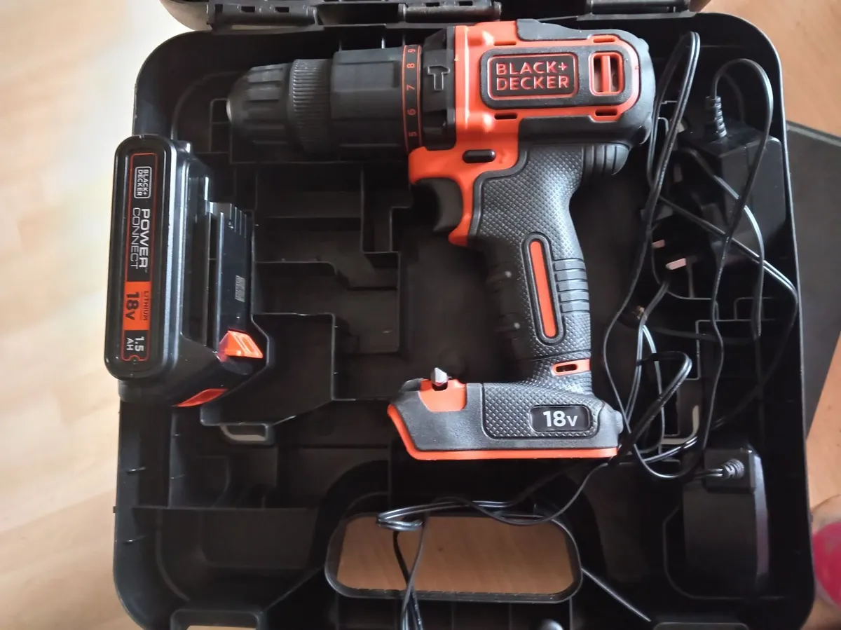 Drill BLACK&DECKER Cordless Brand New - Image 3