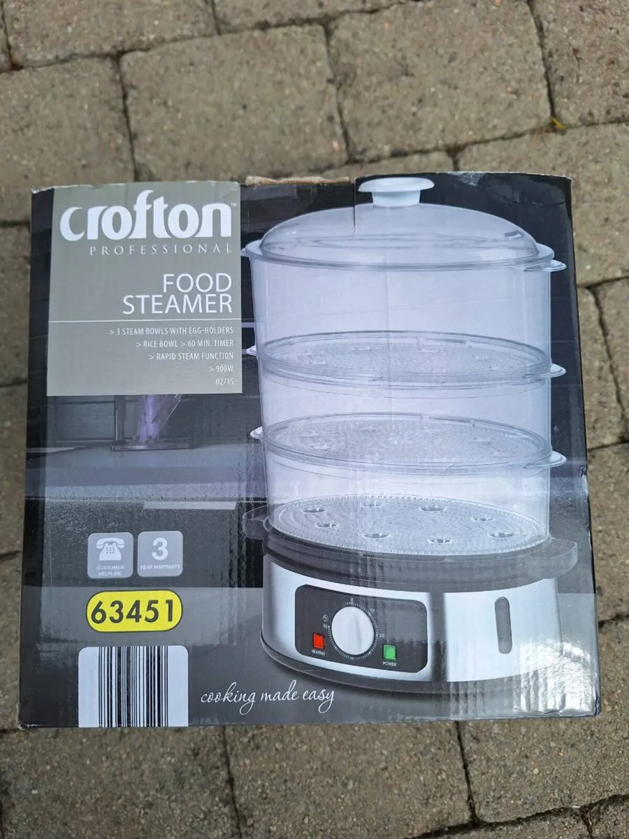 FREE - Food Steamer, never used - Image 2