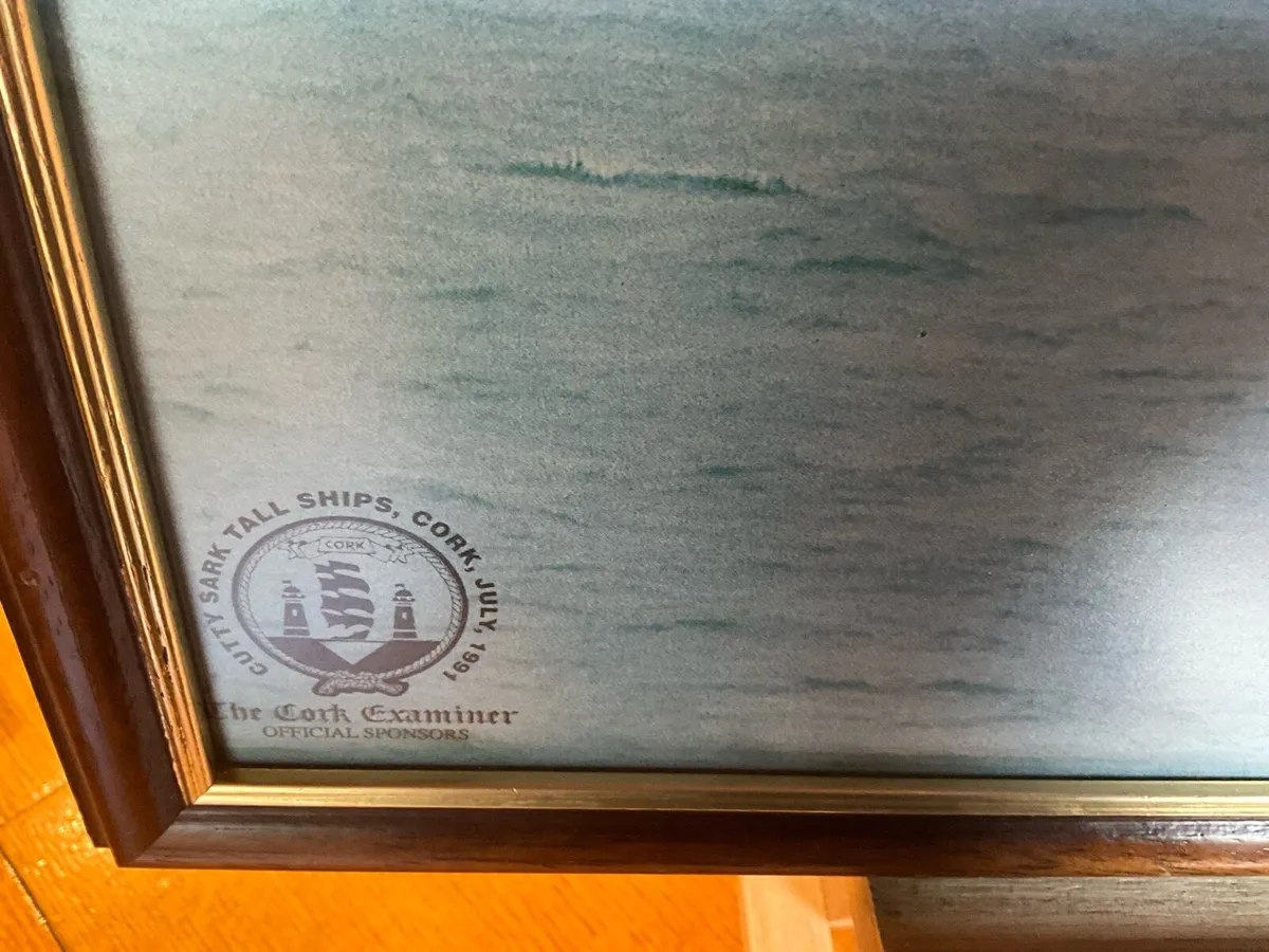 Print Commemorating Cutty Sark Tall Ships Race - Image 2