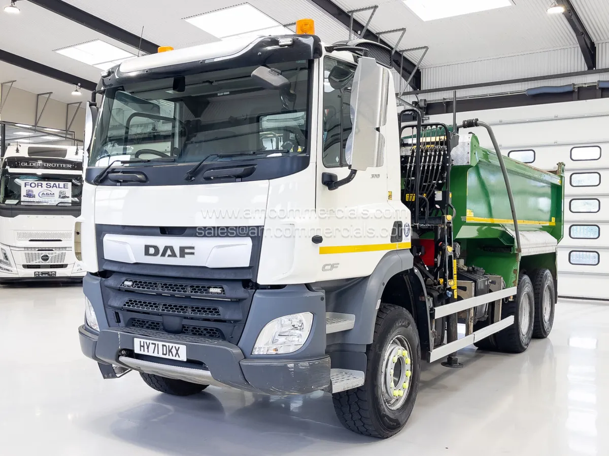 2021 DAF CF 370 TIPPER GRAB - Image 4