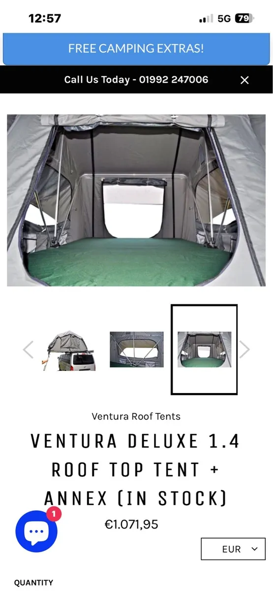 Ventura Roof Tent, plus annex - Image 4