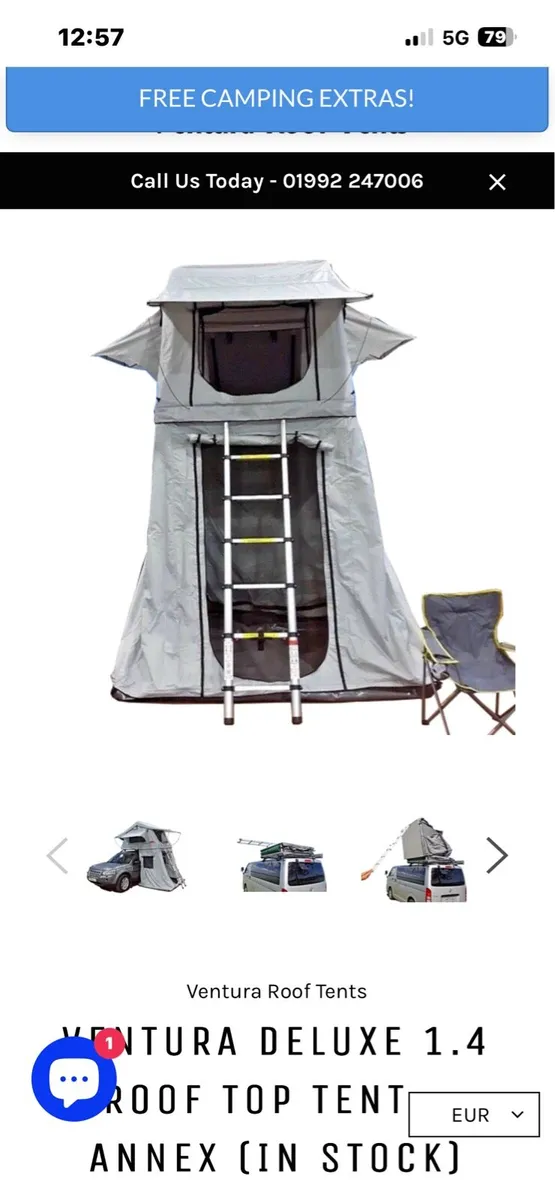 Ventura Roof Tent, plus annex - Image 3