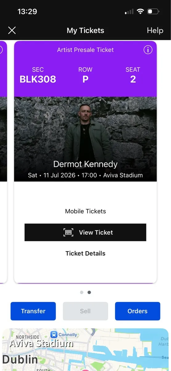 Dermot Kennedy Tickets Saturday 11th July - Image 2