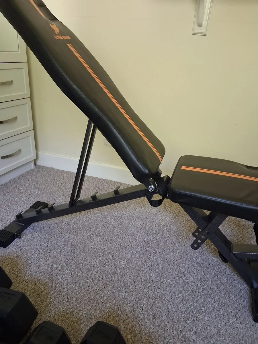 Weights and bench for sale - Image 3