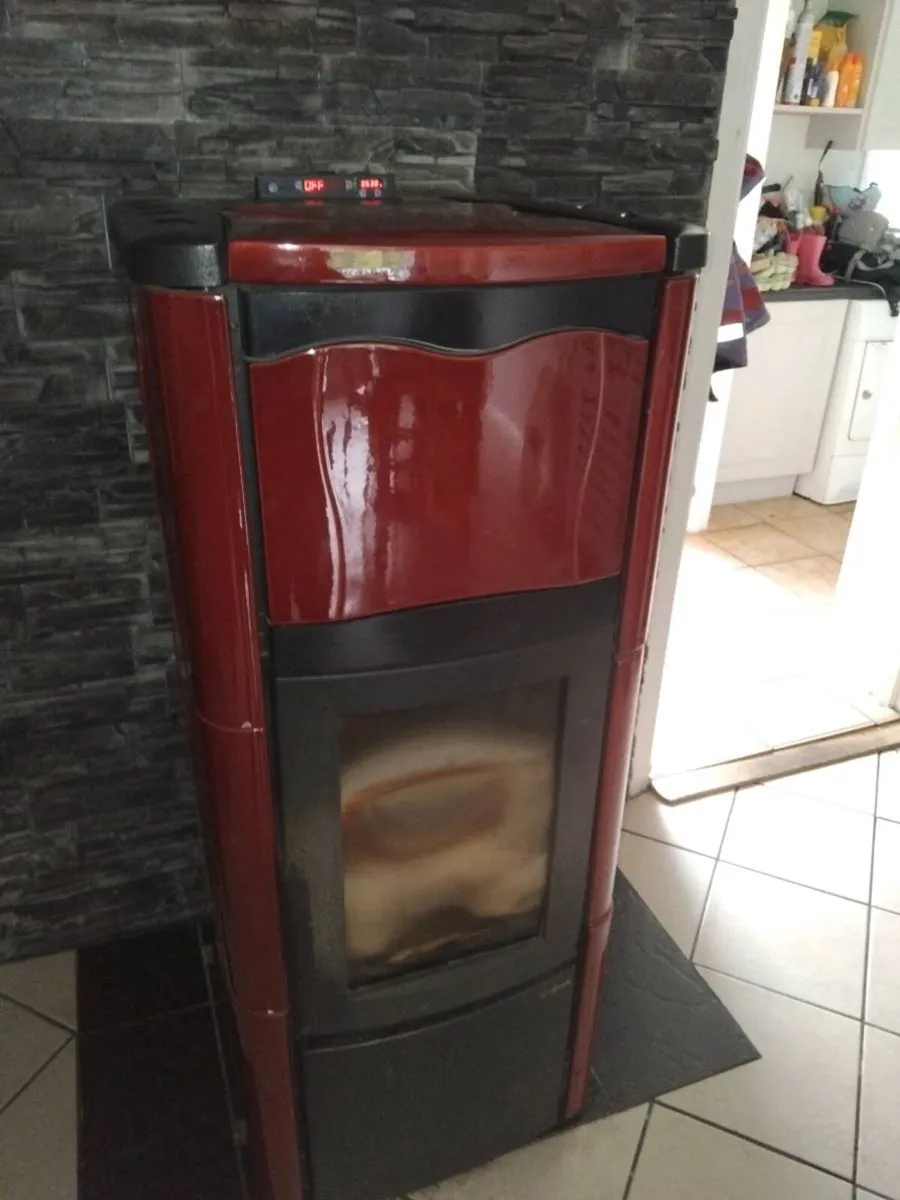 Pellet stove boiler 28kw - Image 1