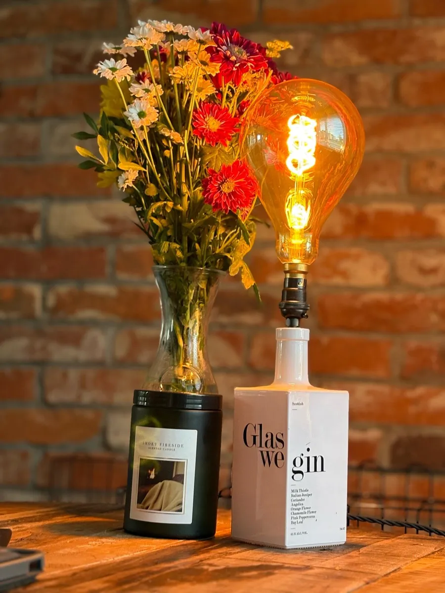 Handmade Bottle lamps - Image 2