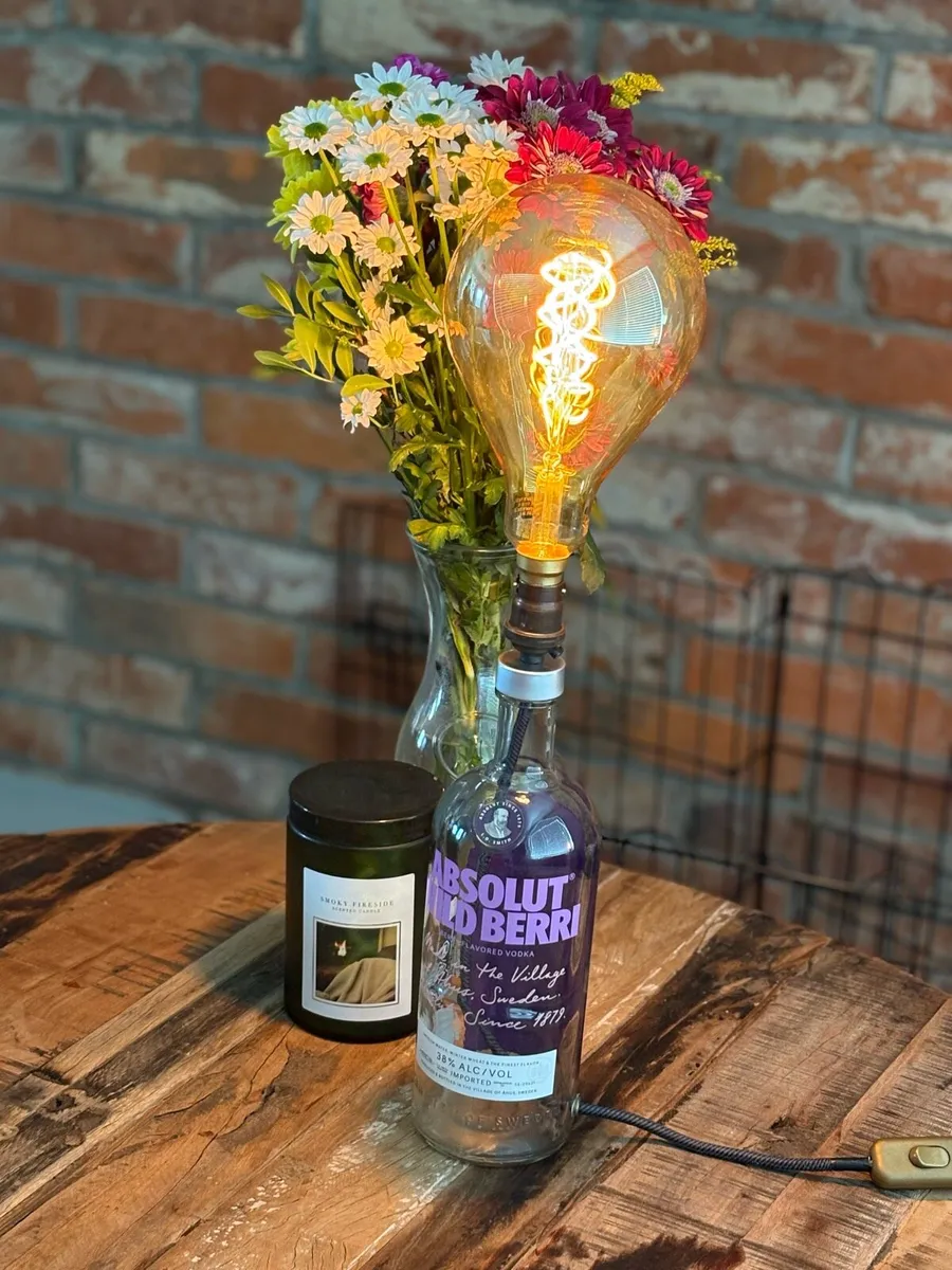 Handmade Bottle lamps - Image 3