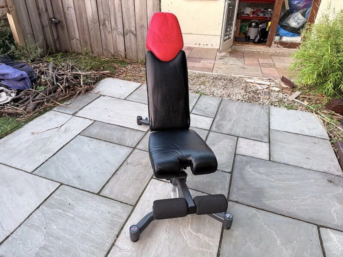 Bowflex Adjustable Weight Bench. Semi-professional stowable, Heavy Duty, Great Condition - Image 2