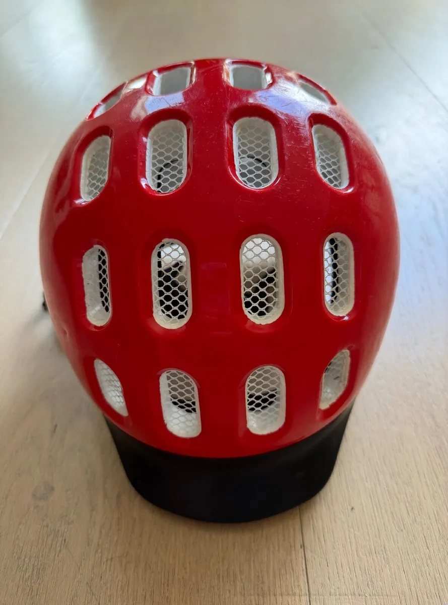 Woom Red Kids Bike Helmet - old model - Image 2
