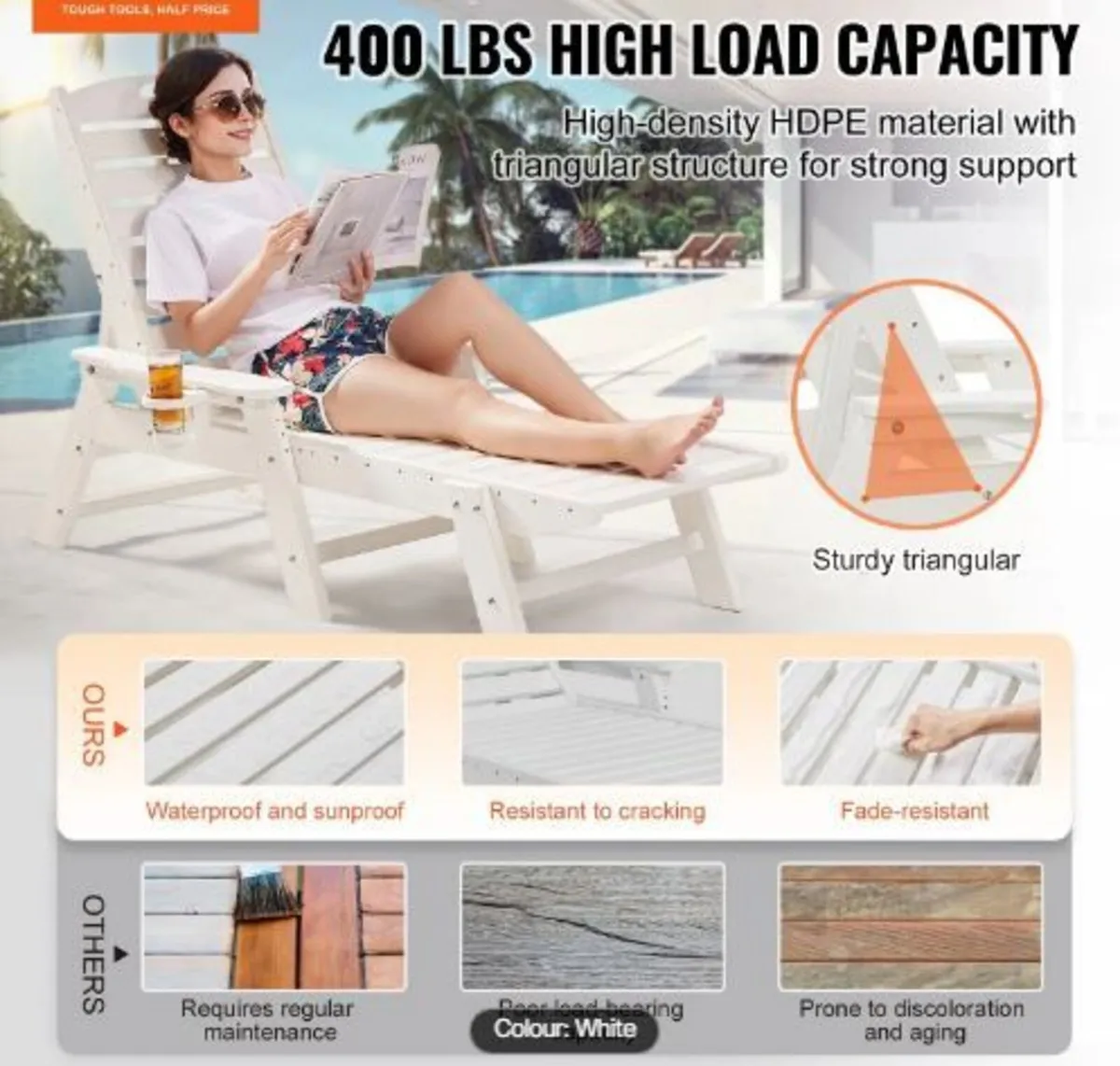 Chaise Lounge Chair - Image 2