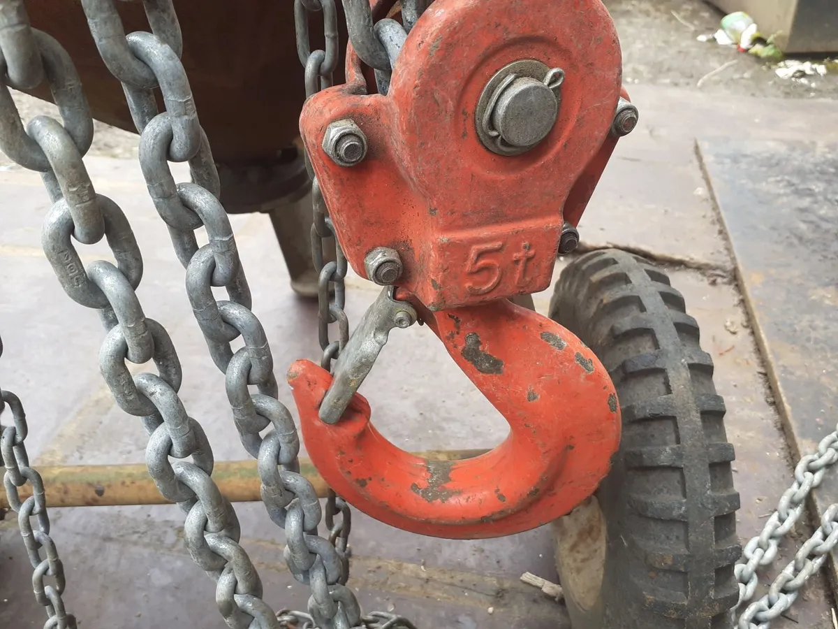 TIGER 5T HEAVY DUTY CHAIN BLOCK - Image 3