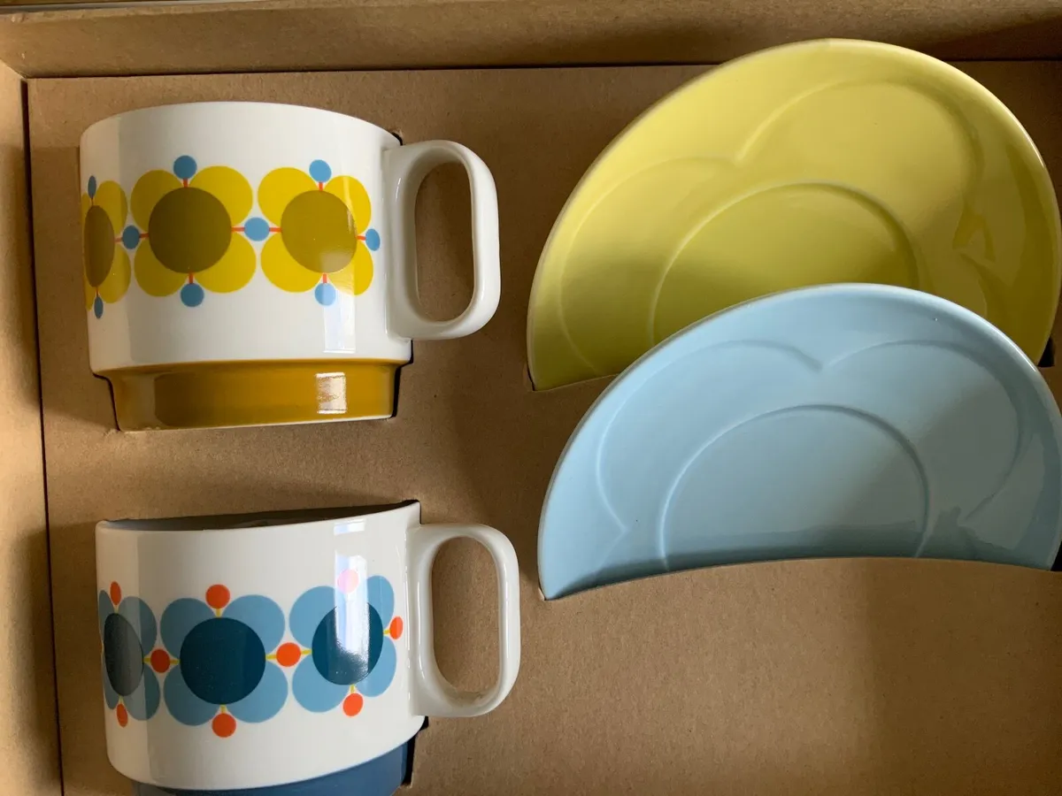Orla Kiely Mugs x 2 - Image 3
