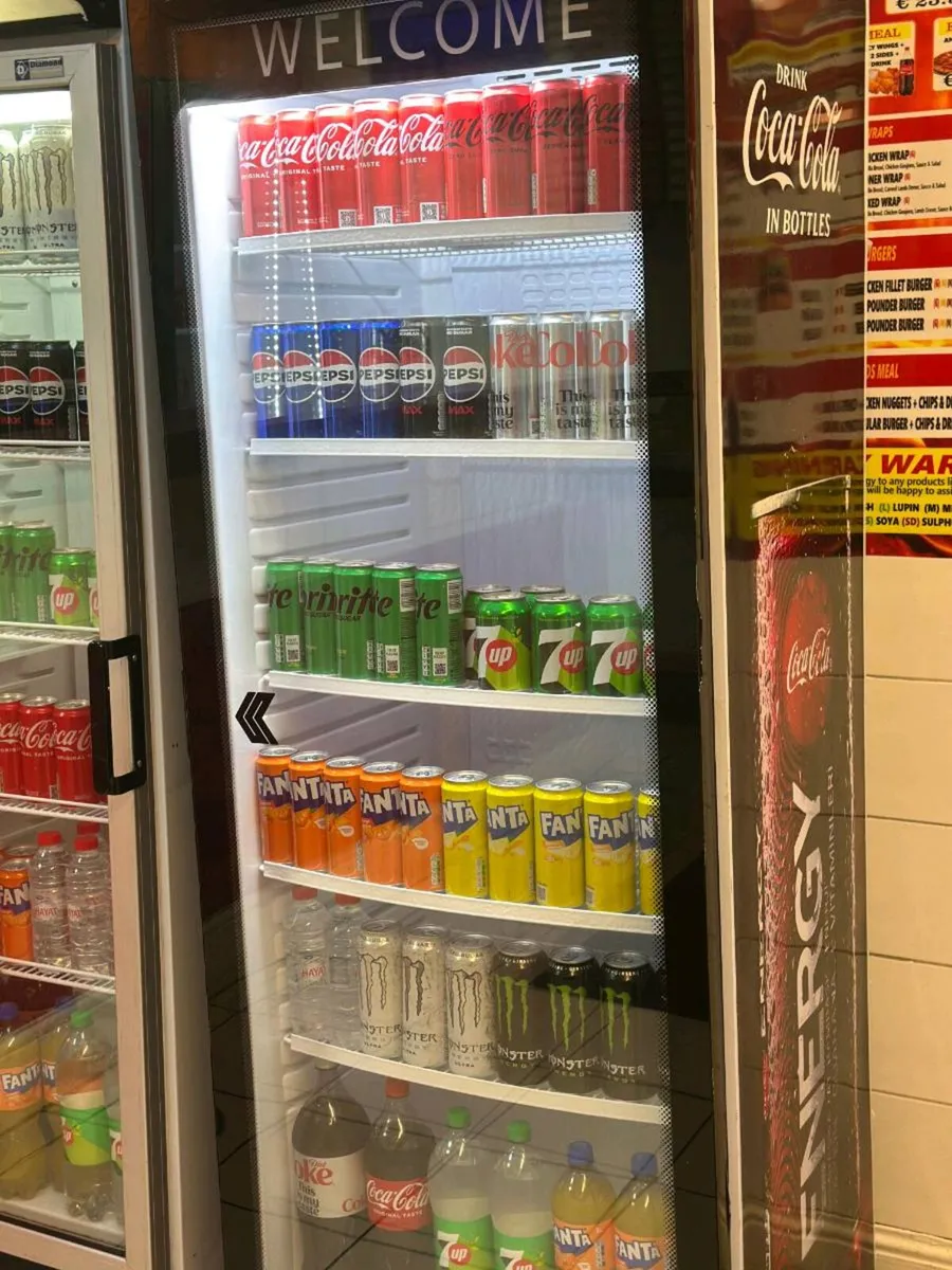 Brand New Commercial Display Fridge – Glass Door - Image 4