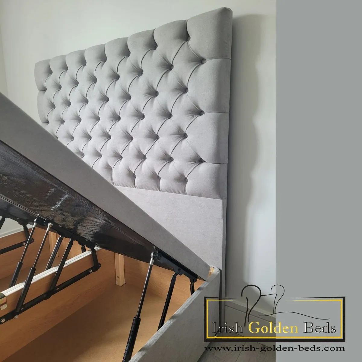 bed frame and headboard, free delivery - Image 2