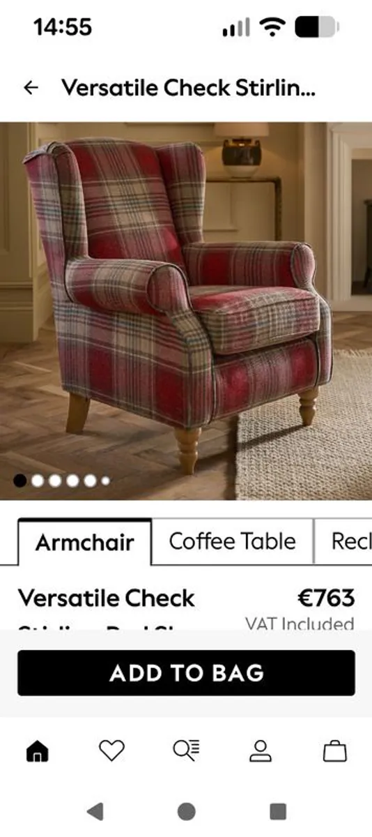 Beautiful Sherlock armchair - Image 1