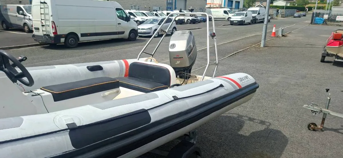 5.2 meter Hypalon Rib in Horsepower Workshop. - Image 3