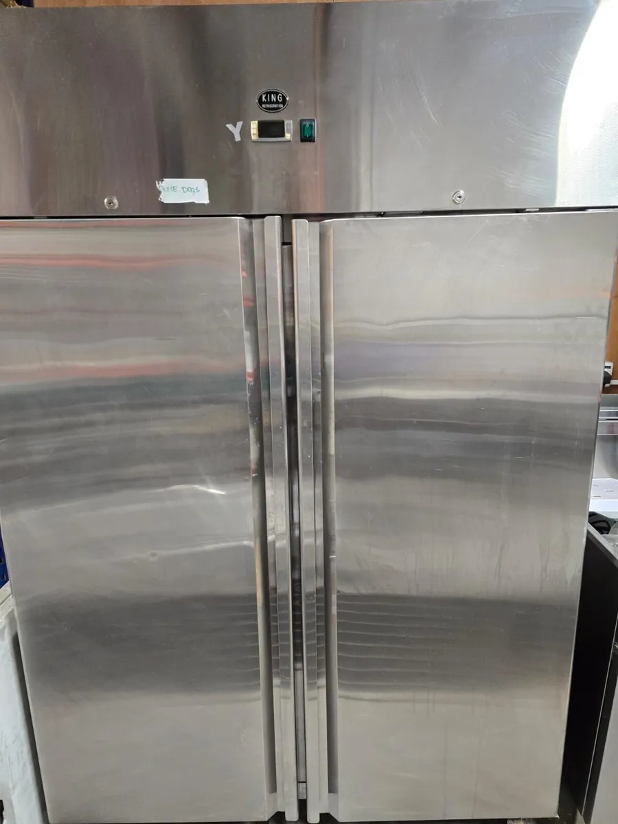 King Commercial Double Fridge - Image 1