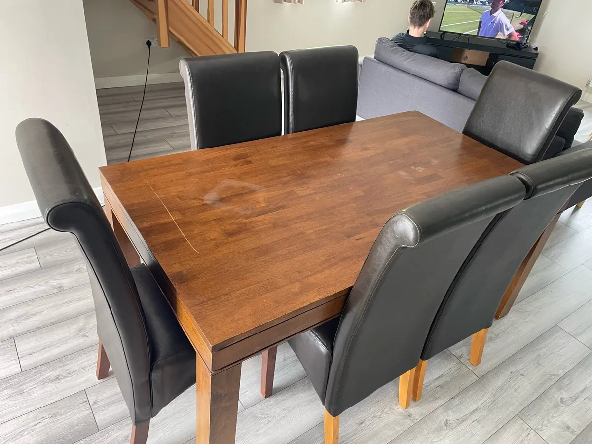 Table and Chairs as seen - Image 3