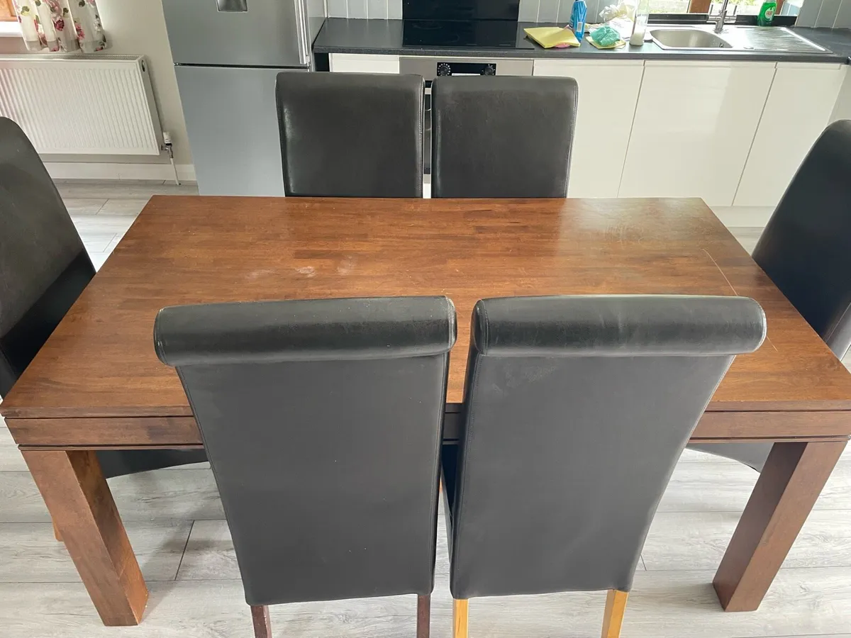 Table and Chairs as seen - Image 4