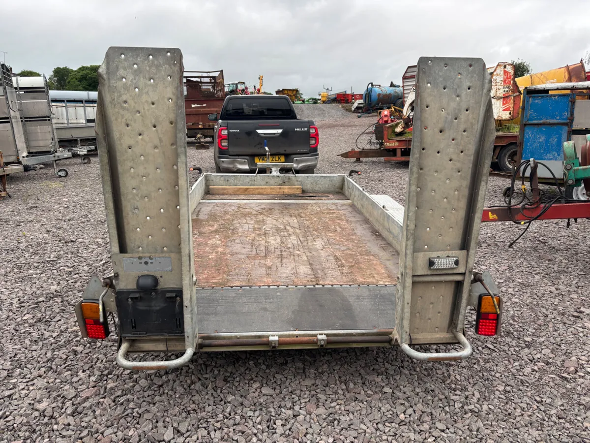Ifor williams 12ft x 6ft plant trailer - Image 4