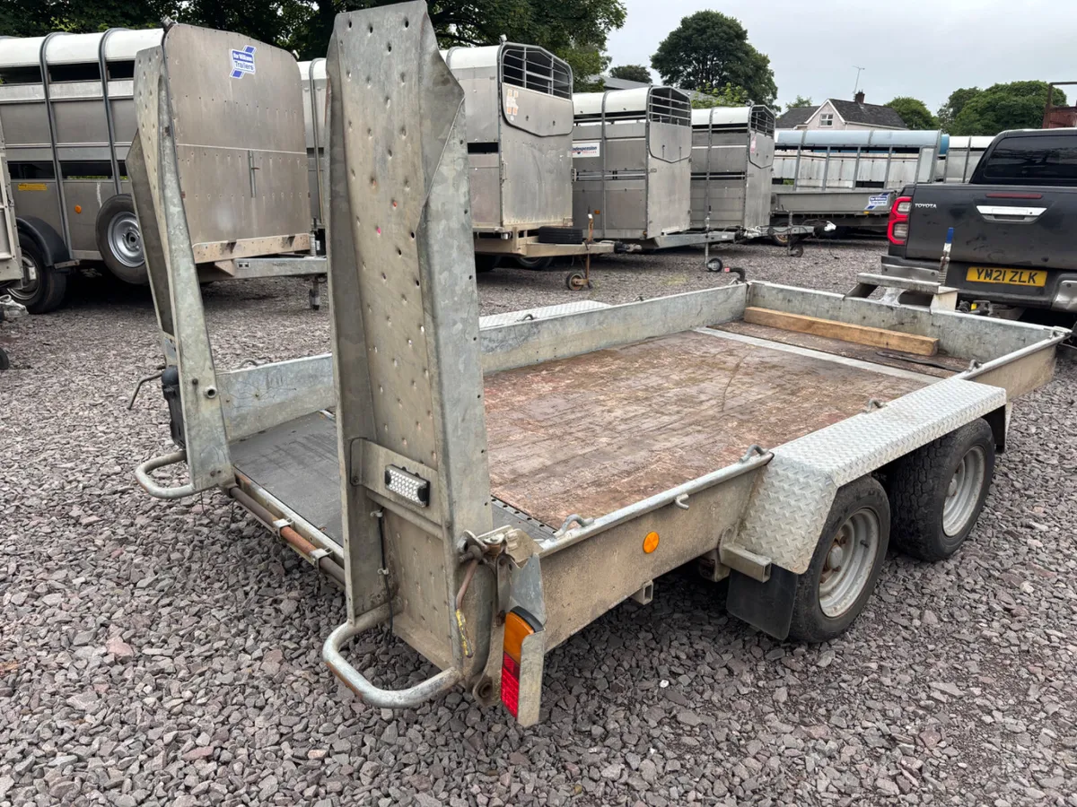 Ifor williams 12ft x 6ft plant trailer - Image 2