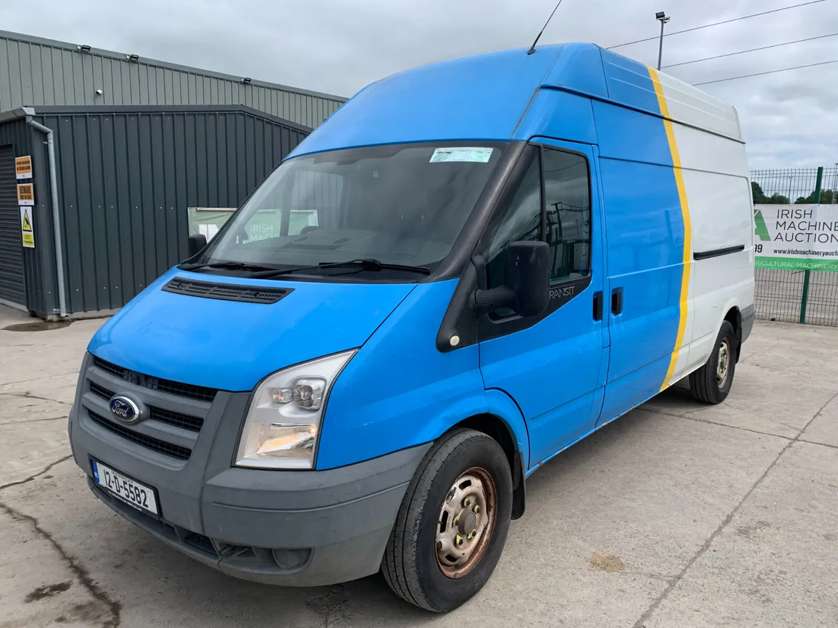 UNRESERVED 2012 FORD TRANSIT POWER WASHER/JETTER - Image 1