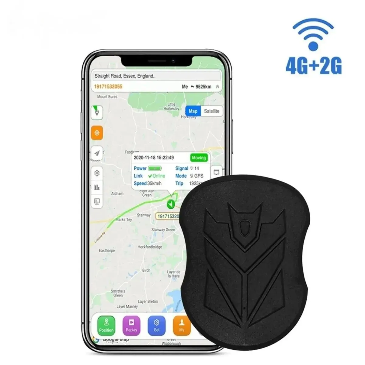 GPS Tracker Magnetic Waterproof Vehicle Tracker - Image 1