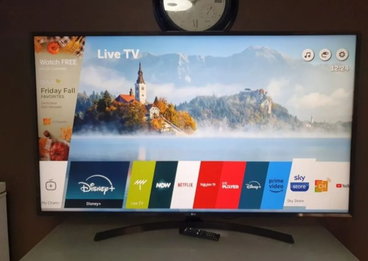 65'' LG 4k Ultra HD Freeview HD Smart HDR LED TV - Image 2