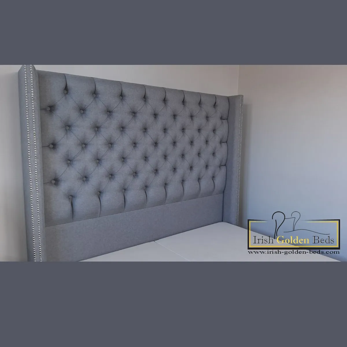 bed frame and headboard, free delivery - Image 4